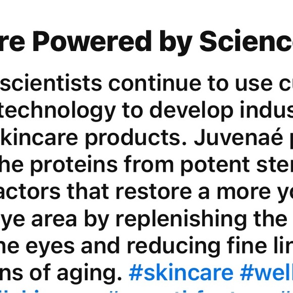 Juvenae skin care set - Picture 2 of 9